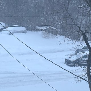 多伦多罕见的大雪 有多少人堵在路上了？...