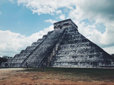 去墨西哥🇲🇽坎昆 你怎么能错过金字塔👀