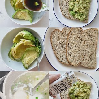 减脂快手牛油果吐司🍞，让牛油果吃出三文鱼...