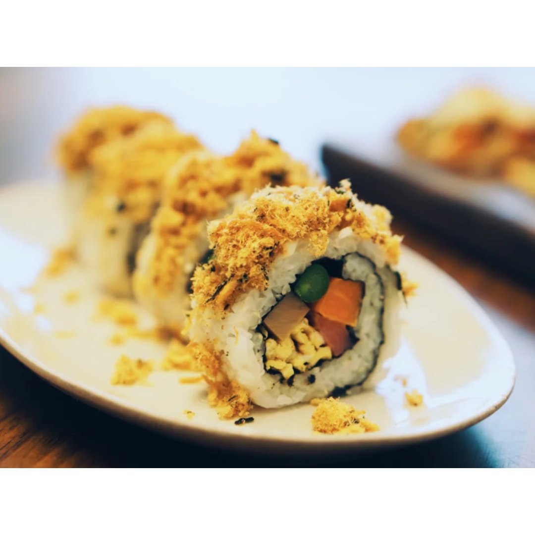 宅家烹饪日记肉松寿司卷