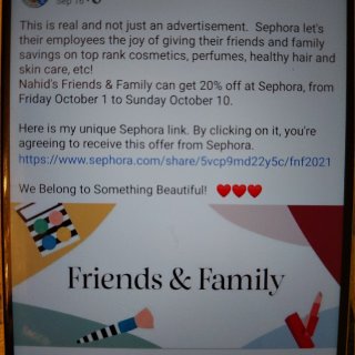 Sephora Friends&Fami...