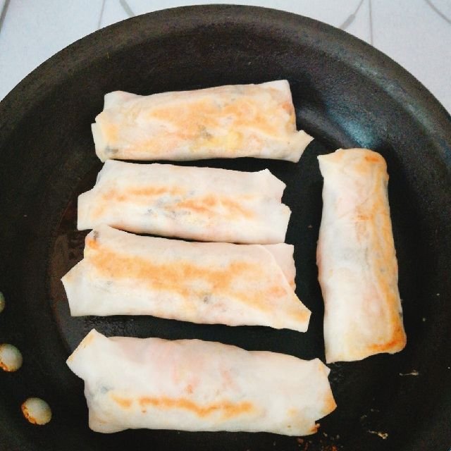 煎春卷 