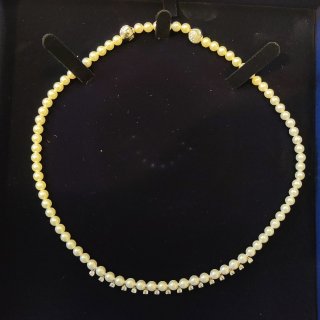 swarovski珍珠项链...