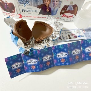 扎伊尼巧克力蛋｜冰雪奇緣2 · 小紙卡片...