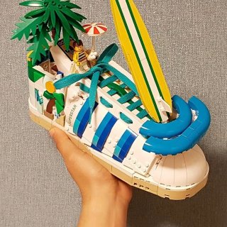 LEGO MOC｜原来一双鞋普普通通的鞋...