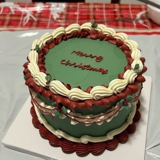 聖誕vintage 蛋糕