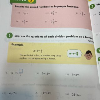 4-6年级Kumon数学加强练习册：分数...