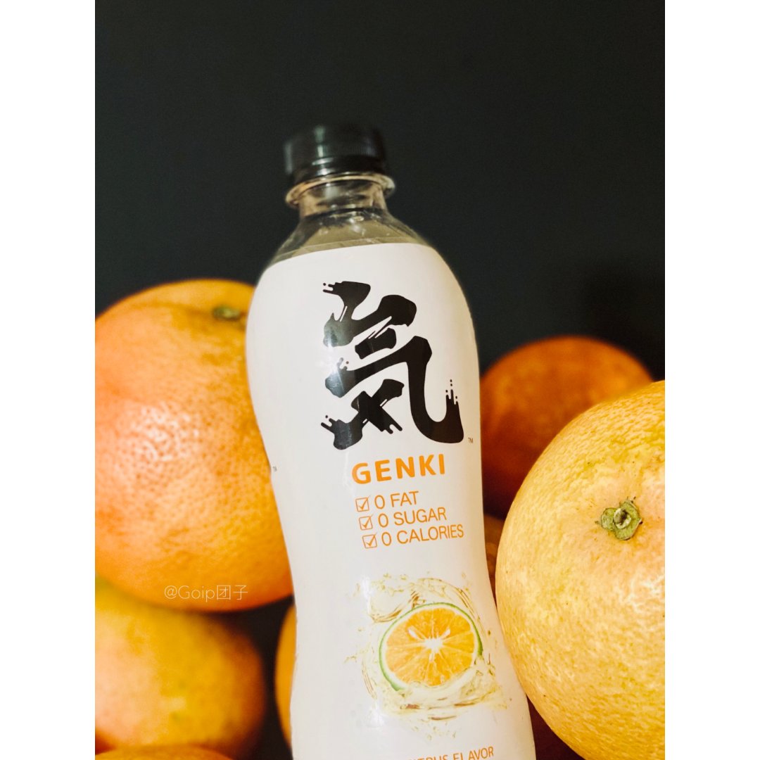 元气森林橘子味道低卡路里碳酸饮料
