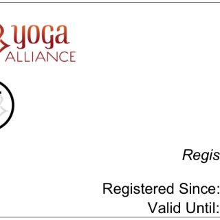 我拿到了全美瑜伽联盟RYT认证教师资格🥰...