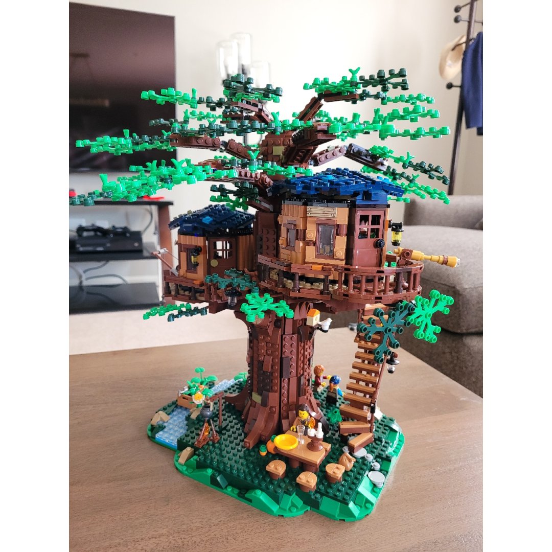 梦想中的lego树屋