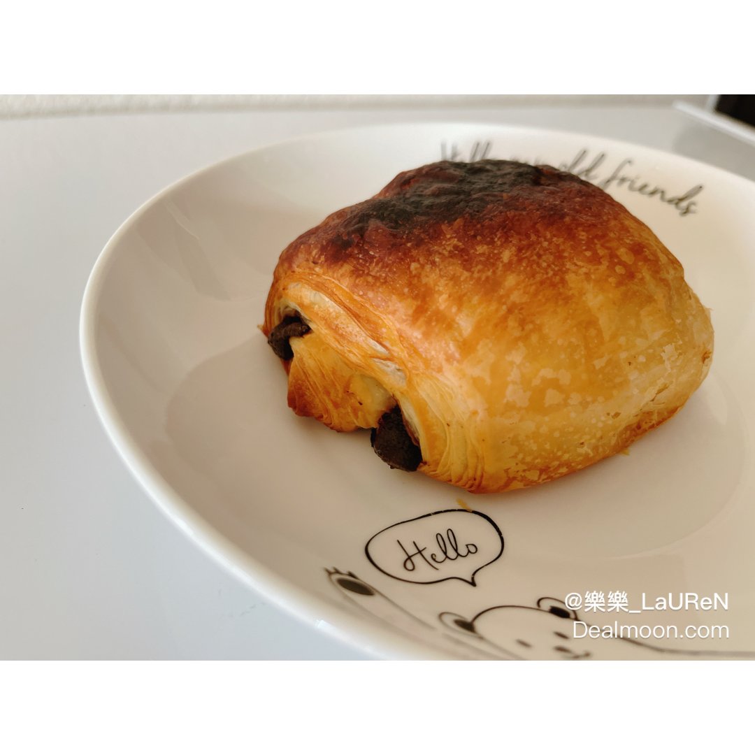 不出门也能吃到美味的巧克力牛角包|十詡5
