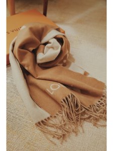 反季购｜LV羊绒围巾-巨温柔的2020新色