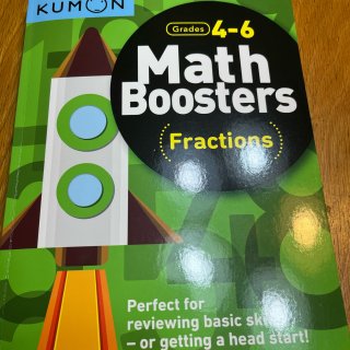 4-6年级Kumon数学加强练习册：分数...