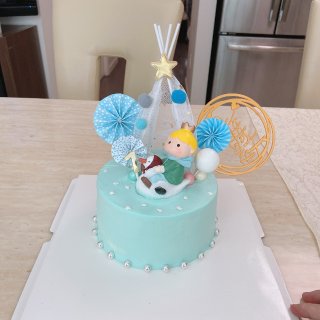 亲自给宝贝做的生日蛋糕🍰...
