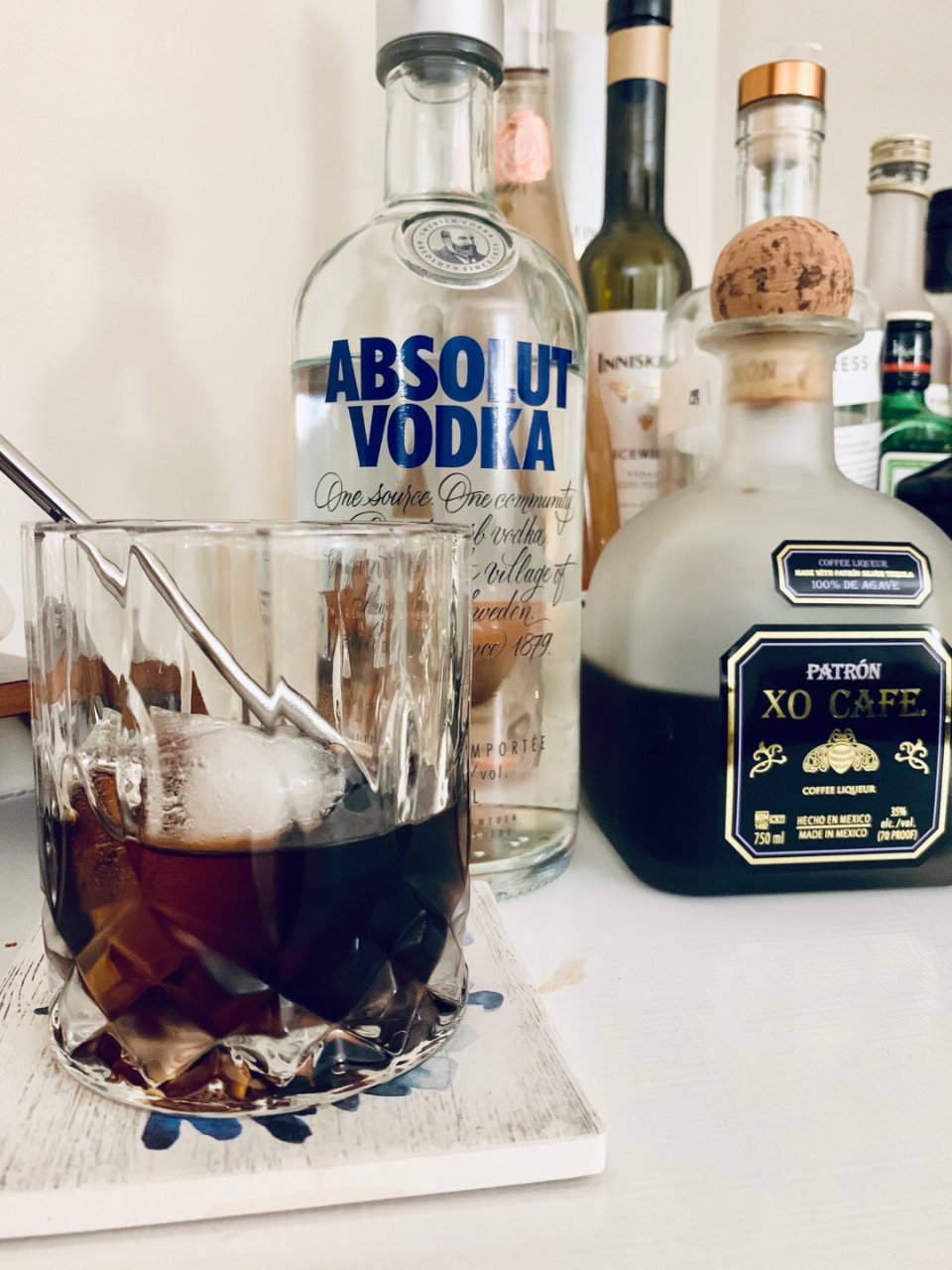 咖啡利口酒,ABSOLUT VODKA 绝对伏特加,Black Russian
