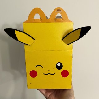 麦当劳Pokemon儿童套餐...