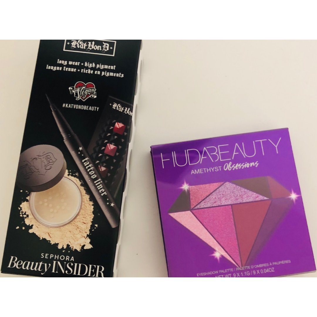 obsessions,紫水晶眼影盘,kay von d,sephora 丝芙兰,birthday gift