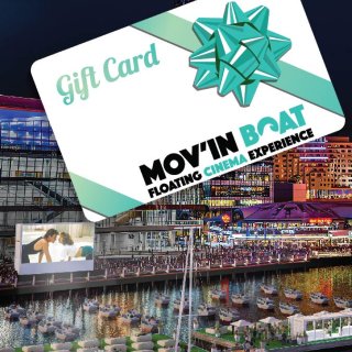 礼卡,Mov'in boat Gift Card | Floating Cinema 