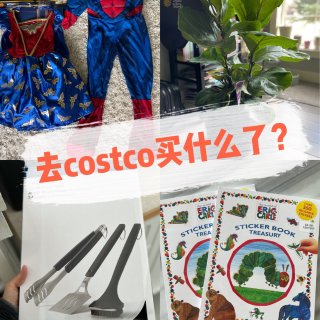 Costco购物分享/万圣节服装/贴纸书...