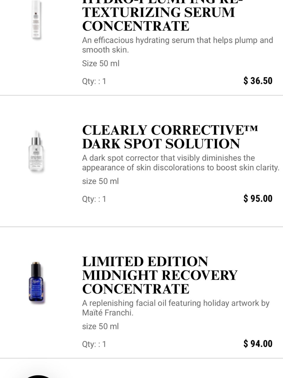 Black Friday-kiehls 