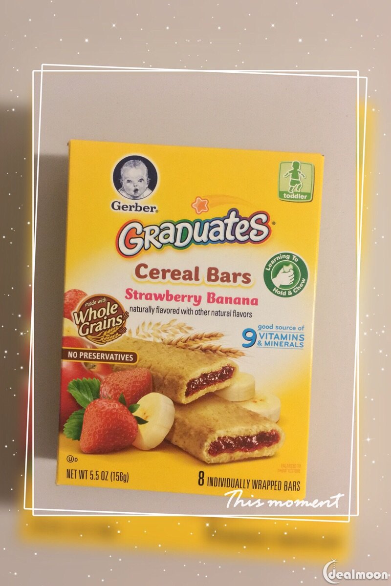 gerber graduates cereal bar