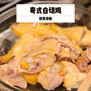 【今日佳肴】粤式白切鸡与黄油煎扇贝...