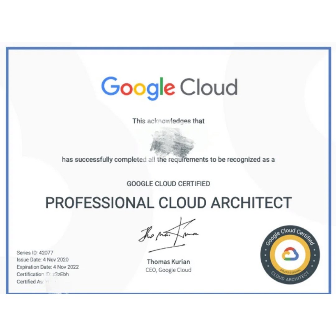 程序员证书googlecloudprofessional