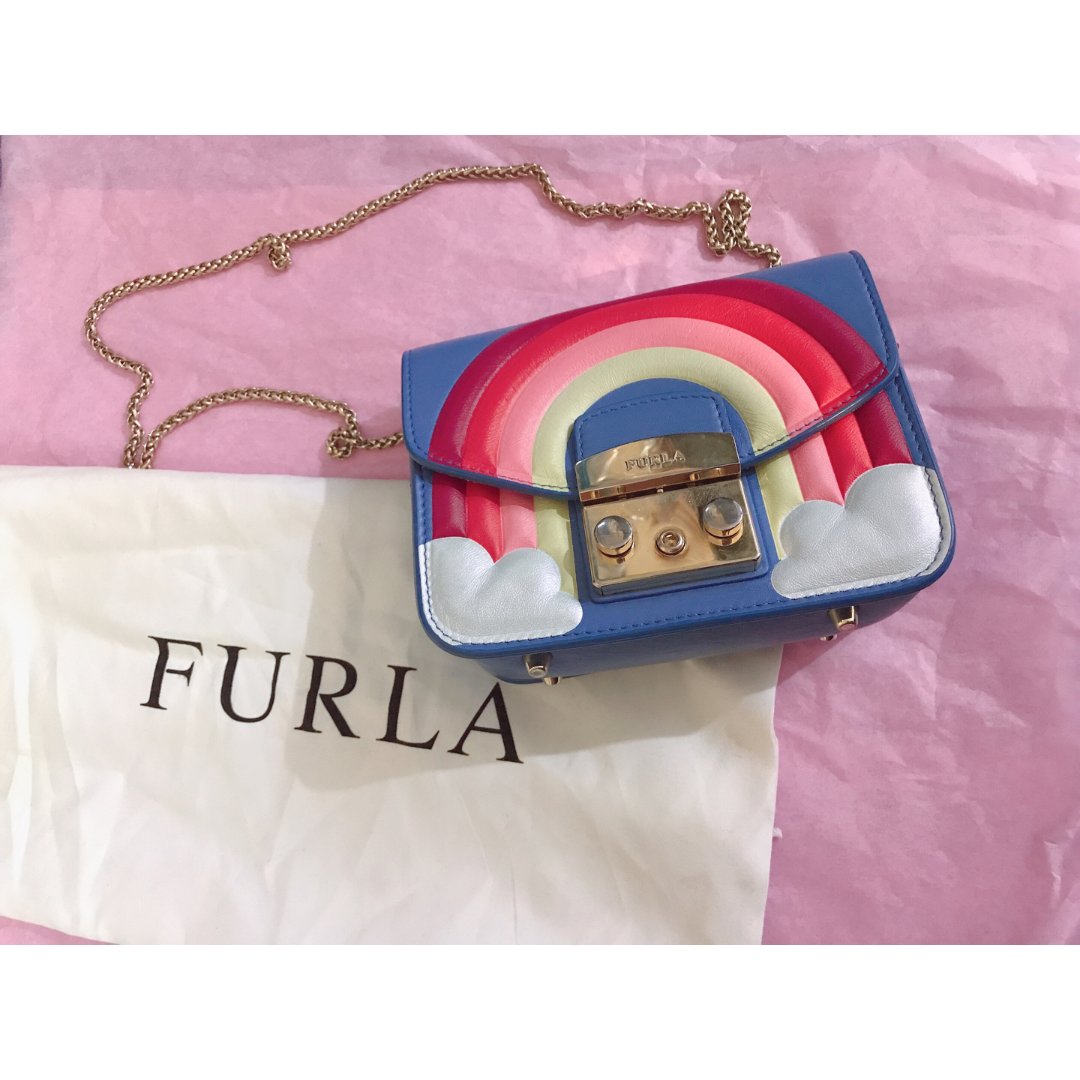 furla 芙拉 彩虹包mini限量款