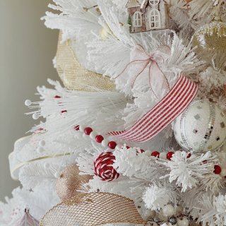 我家的圣诞树 ｜仙气飘飘的白色圣诞树...