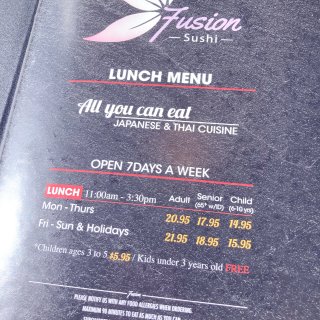 Fusion自助餐悄悄涨价了👀...