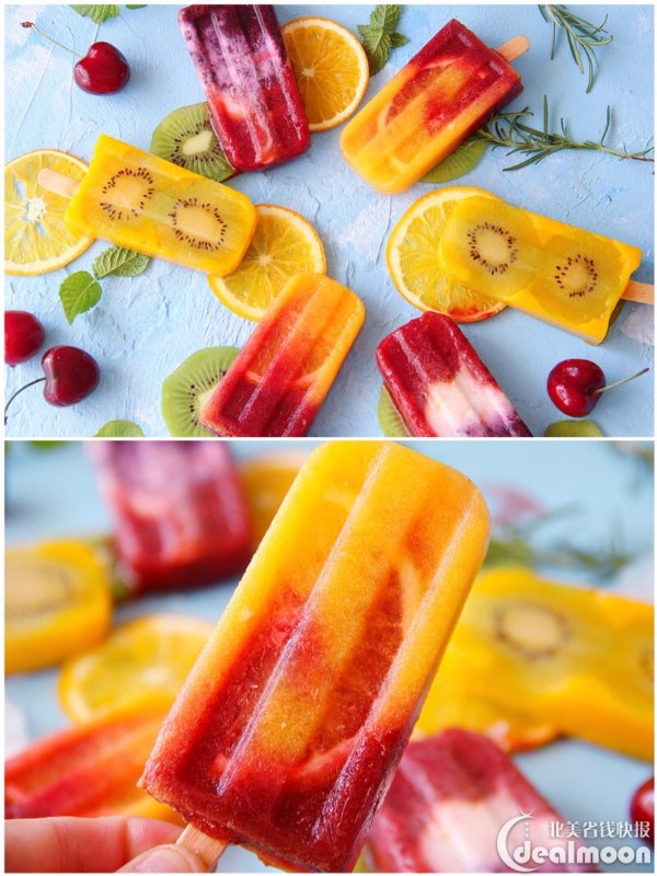 自制夏日最强超美味低謧5款水果棒冰