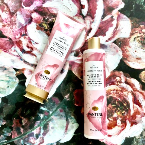 颜控必入🌸Pantene 无硅油玫瑰洗发水🌸