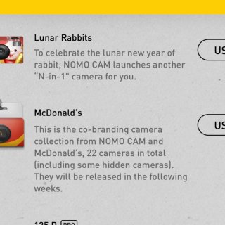 Nomo里推出了一款🐰年相机📷...