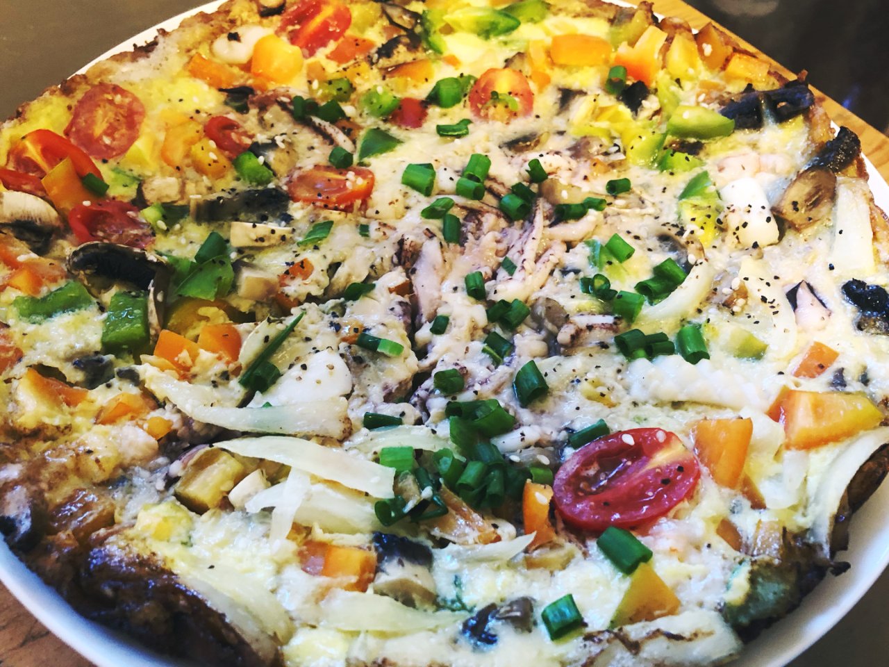 低卡高蛋白海鲜Omelette ...