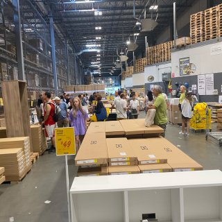 IKEA warehouse sale ...