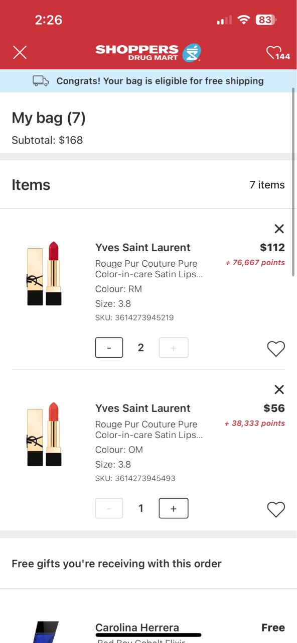 Ysl 方管口红超好价！！！...