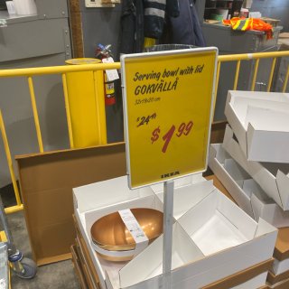 IKEA warehouse sale ...