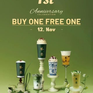 🎉茶宴买一送一‼️温哥华一周年啦‼️福利...