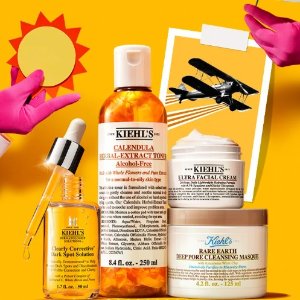 又送礼啦！Kiehl's科颜氏 新款套装8.5折+满$130送护肤5件套