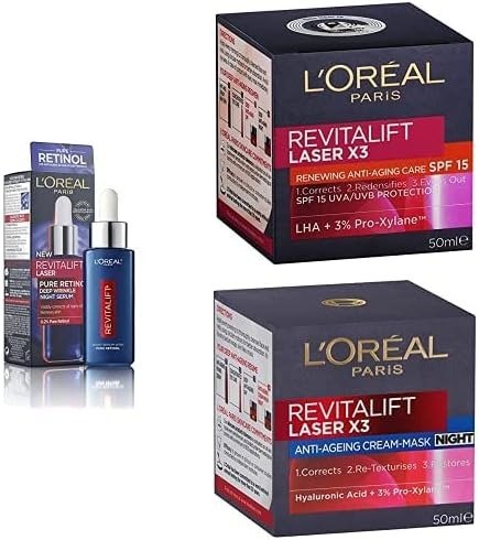  Revitalift Lase面霜组+A醇精华