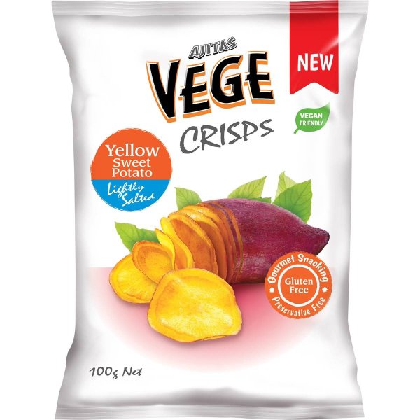 Vege Chips 黄红薯熟食薯片 100g