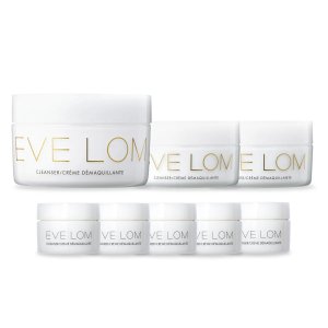 Eve Lom共200ml 就比100ml多£10！卸妆膏 100ml+30ml*2+8ml*5