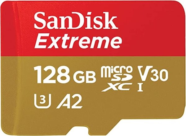 128GB Extreme microSDXC UHS-I 存储卡