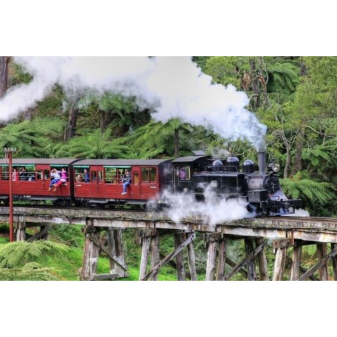 Puffing Bill 蒸汽火车