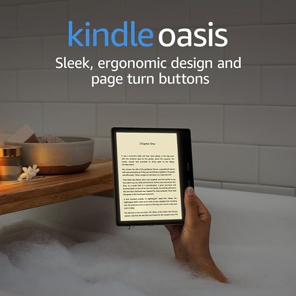 Kindle Oasis -4G LTE + Wi-Fi (32GB) 电子书