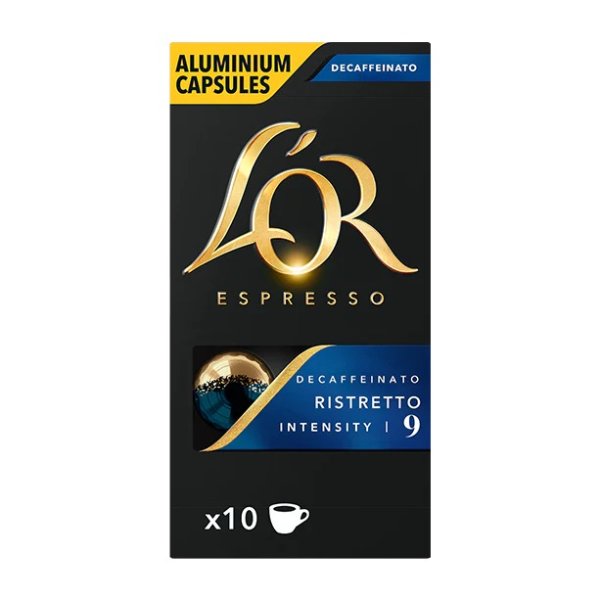 L'OR Espresso - Ristretto 低咖啡因咖啡 - 每包 10 粒