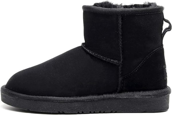 UGG 1978AUS 黑色踝靴