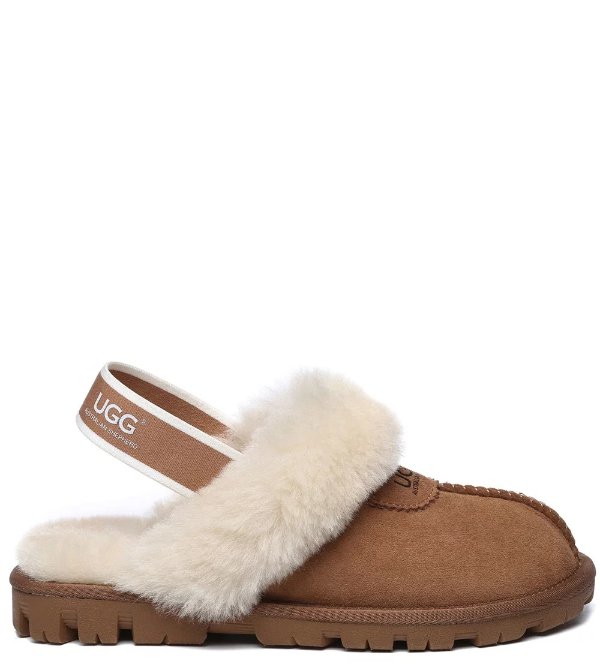 Australia Shepherd Ugg 毛毛拖鞋