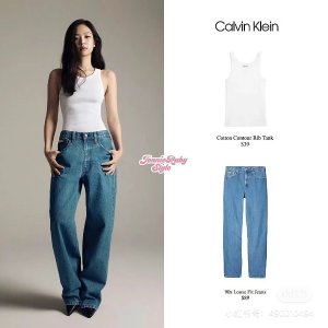 Calvin KleinJennie同款 Newjeans相似款90s 牛仔神裤