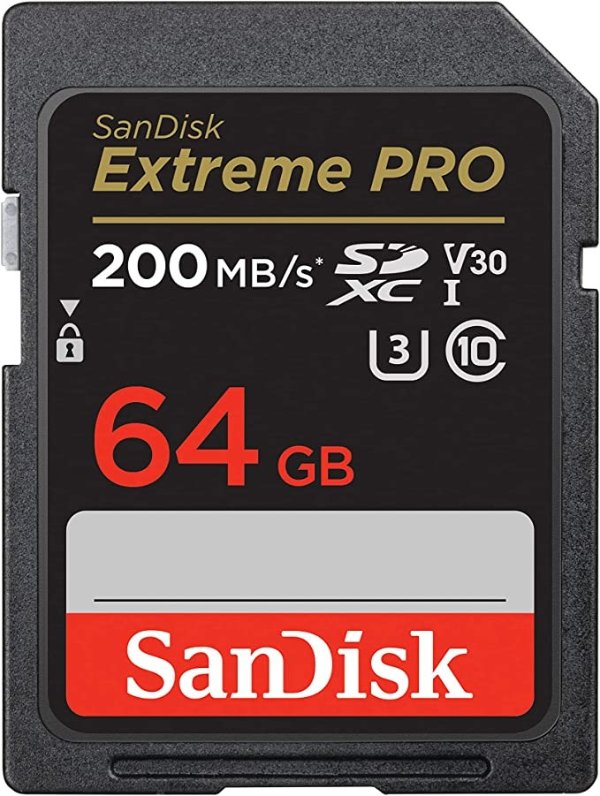 64GB Extreme PRO SDXC UHS-I 存储卡